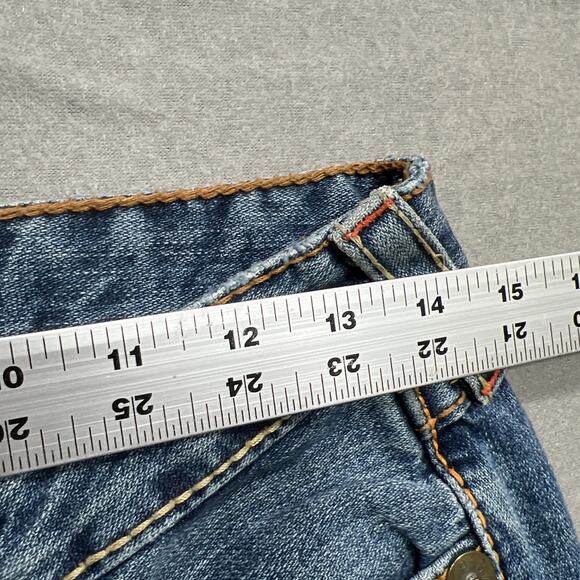 True Religion Rainbow Joey Flare Jeans Womens Size 28 - Picture 14 of 15